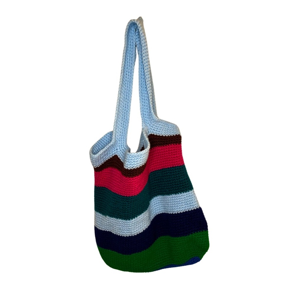 Handmade Knit Tote Bag